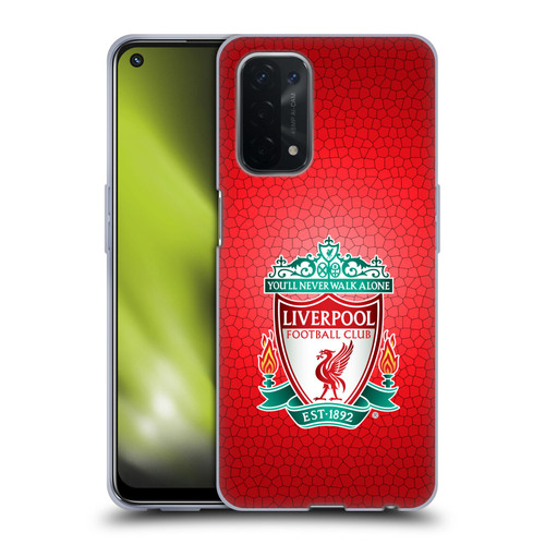 Liverpool Football Club Crest 2 Red Pixel 1 Soft Gel Case for OPPO A54 5G