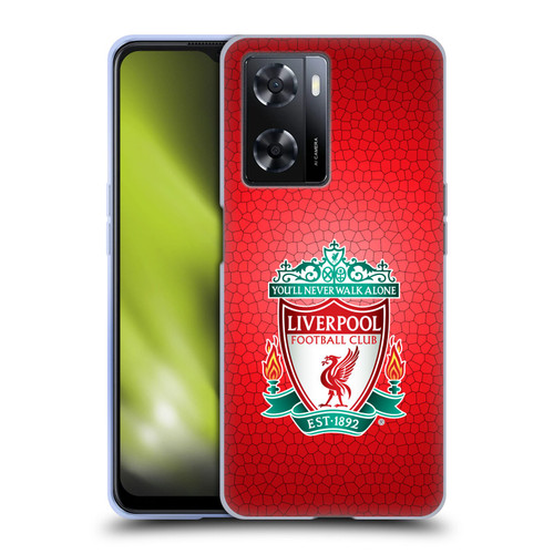Liverpool Football Club Crest 2 Red Pixel 1 Soft Gel Case for OPPO A57s