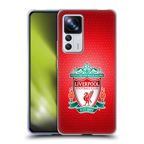 Liverpool Football Club Crest 2 Red Pixel 1 Soft Gel Case for Xiaomi 12T Pro