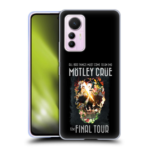 Motley Crue Tours All Bad Things Final Soft Gel Case for Xiaomi 12 Lite