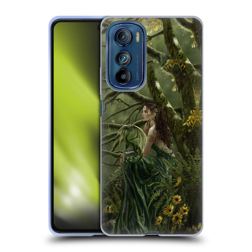 Nene Thomas Deep Forest Queen Fate Fairy With Dragon Soft Gel Case for Motorola Edge 30