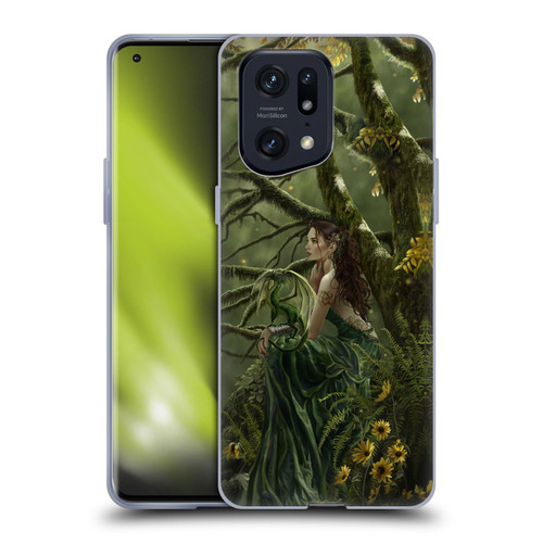 Nene Thomas Deep Forest Queen Fate Fairy With Dragon Soft Gel Case for OPPO Find X5 Pro