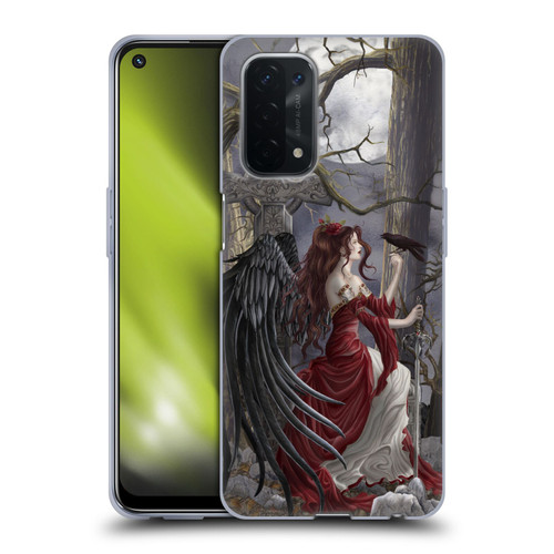 Nene Thomas Deep Forest Dark Angel Fairy With Raven Soft Gel Case for OPPO A54 5G