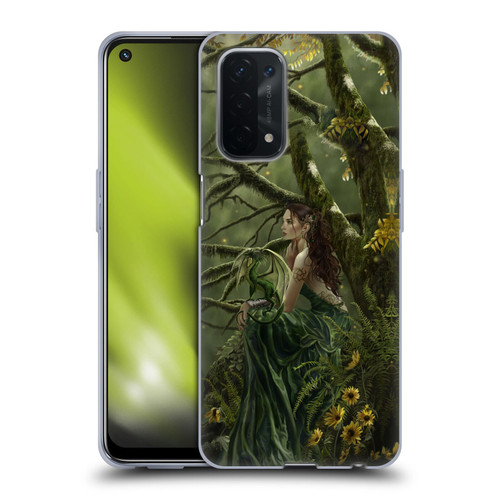 Nene Thomas Deep Forest Queen Fate Fairy With Dragon Soft Gel Case for OPPO A54 5G