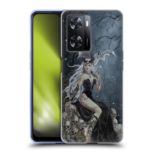 Nene Thomas Gothic Mad Queen Of Skulls Dragon Soft Gel Case for OPPO A57s