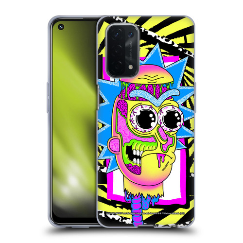 Rick And Morty Season 1 & 2 Graphics Rick Soft Gel Case for OPPO A54 5G