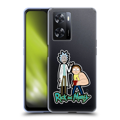 Rick And Morty Season 3 Character Art Rick and Morty Soft Gel Case for OPPO A57s