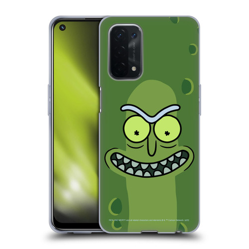 Rick And Morty Season 3 Graphics Pickle Rick Soft Gel Case for OPPO A54 5G