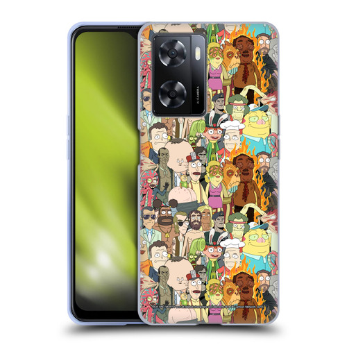 Rick And Morty Season 3 Graphics Interdimensional Space Cable Soft Gel Case for OPPO A57s