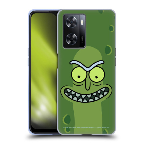 Rick And Morty Season 3 Graphics Pickle Rick Soft Gel Case for OPPO A57s