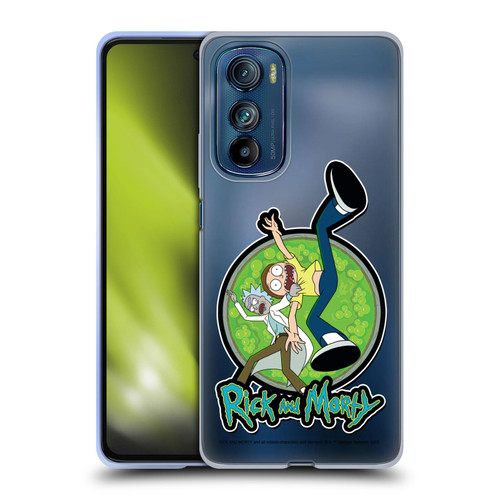 Rick And Morty Season 4 Graphics Character Art Soft Gel Case for Motorola Edge 30