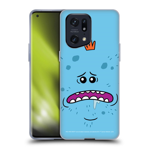 Rick And Morty Season 4 Graphics Mr. Meeseeks Soft Gel Case for OPPO Find X5 Pro