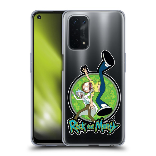 Rick And Morty Season 4 Graphics Character Art Soft Gel Case for OPPO A54 5G