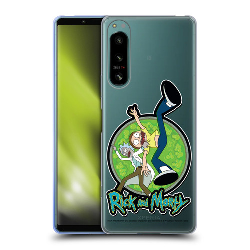 Rick And Morty Season 4 Graphics Character Art Soft Gel Case for Sony Xperia 5 IV