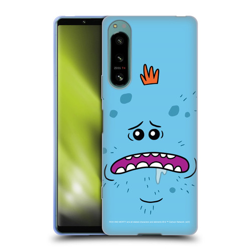 Rick And Morty Season 4 Graphics Mr. Meeseeks Soft Gel Case for Sony Xperia 5 IV