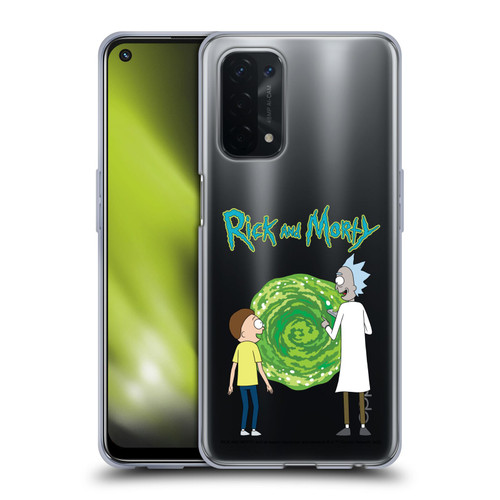 Rick And Morty Season 5 Graphics Character Art Soft Gel Case for OPPO A54 5G