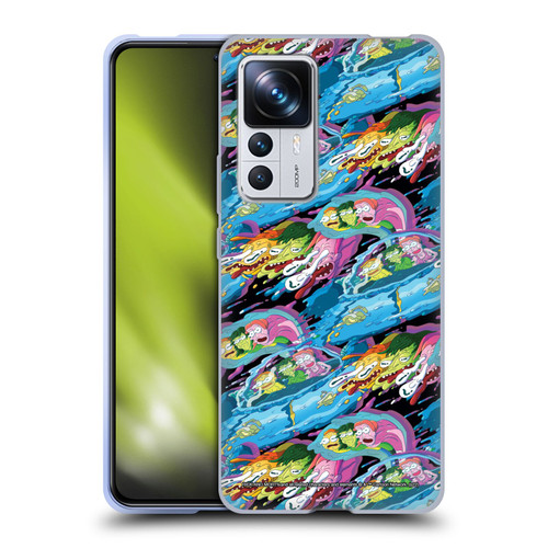 Rick And Morty Season 5 Graphics Warp Pattern Soft Gel Case for Xiaomi 12T Pro