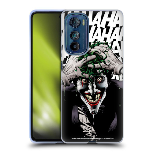 The Joker DC Comics Character Art The Killing Joke Soft Gel Case for Motorola Edge 30