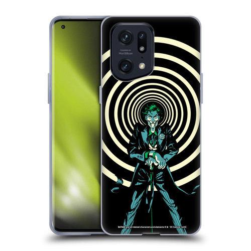 The Joker DC Comics Character Art Grin Soft Gel Case for OPPO Find X5 Pro