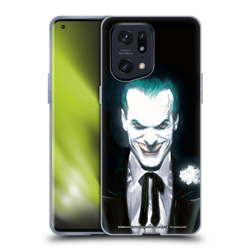 The Joker DC Comics Character Art The Greatest Stories Ever Told Soft Gel Case for OPPO Find X5 Pro