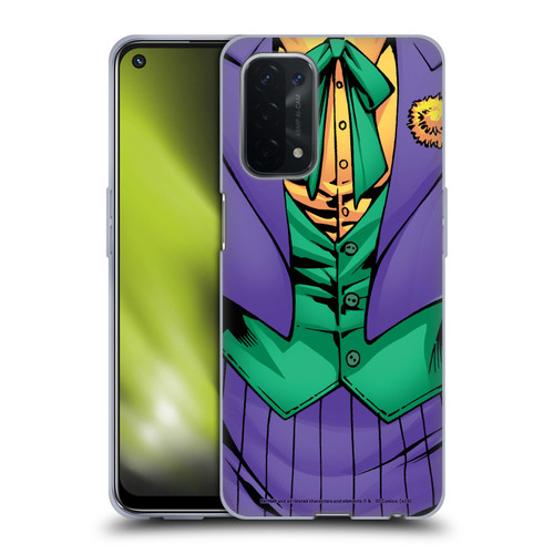 The Joker DC Comics Character Art New 52 Costume Soft Gel Case for OPPO A54 5G
