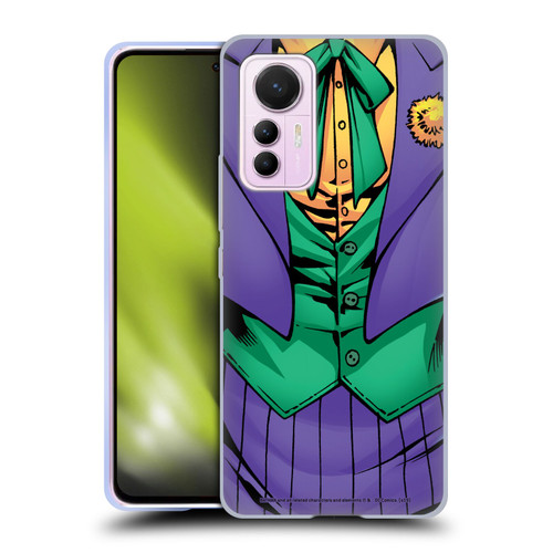 The Joker DC Comics Character Art New 52 Costume Soft Gel Case for Xiaomi 12 Lite