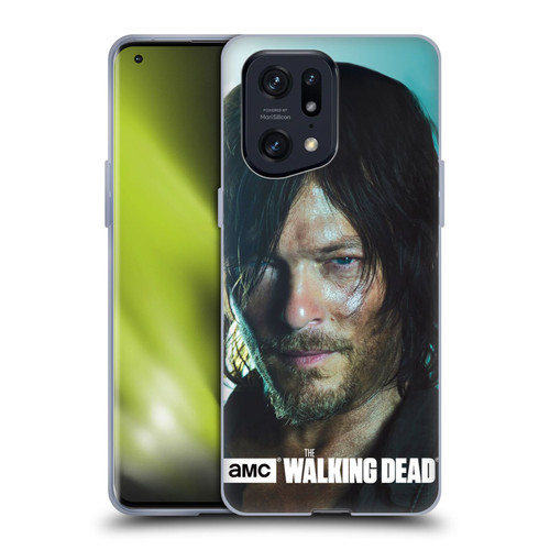 AMC The Walking Dead Characters Daryl Soft Gel Case for OPPO Find X5 Pro