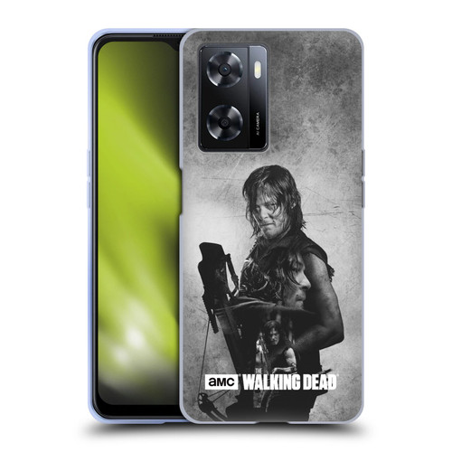 AMC The Walking Dead Double Exposure Daryl Soft Gel Case for OPPO A57s