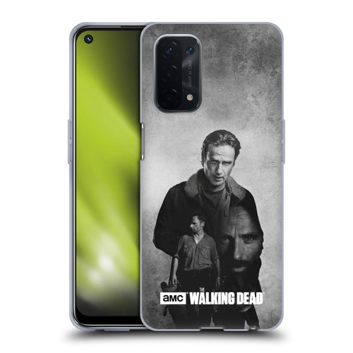 AMC The Walking Dead Double Exposure Rick Soft Gel Case for OPPO A54 5G