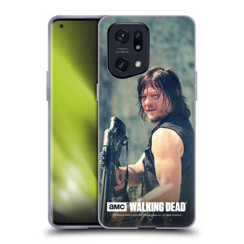 AMC The Walking Dead Daryl Dixon Archer Soft Gel Case for OPPO Find X5 Pro