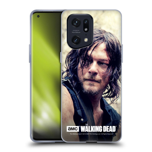 AMC The Walking Dead Daryl Dixon Half Body Soft Gel Case for OPPO Find X5 Pro