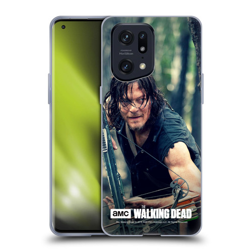 AMC The Walking Dead Daryl Dixon Lurk Soft Gel Case for OPPO Find X5 Pro