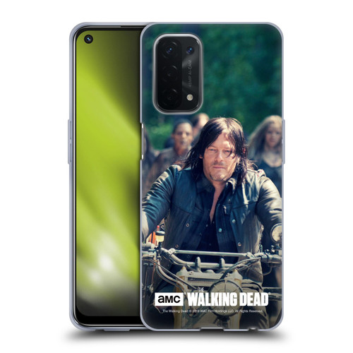 AMC The Walking Dead Daryl Dixon Bike Ride Soft Gel Case for OPPO A54 5G