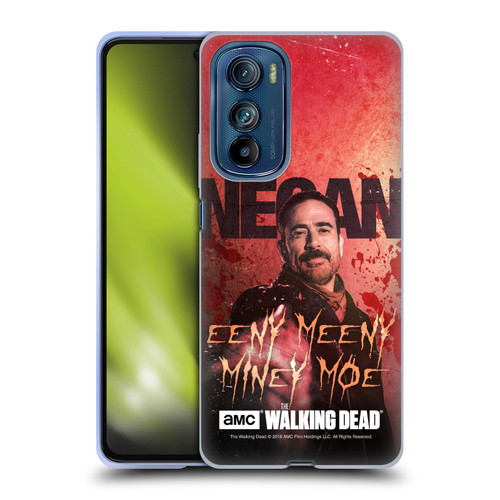 AMC The Walking Dead Negan Eeny Miney Coloured Soft Gel Case for Motorola Edge 30