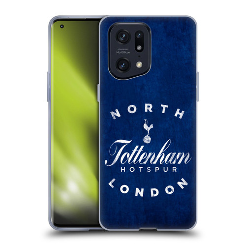 Tottenham Hotspur F.C. Badge North London Soft Gel Case for OPPO Find X5 Pro