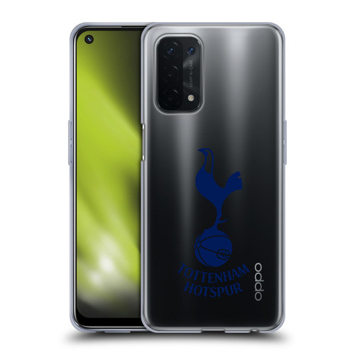 Tottenham Hotspur F.C. Badge Blue Cockerel Soft Gel Case for OPPO A54 5G