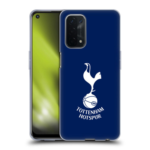 Tottenham Hotspur F.C. Badge Cockerel Soft Gel Case for OPPO A54 5G