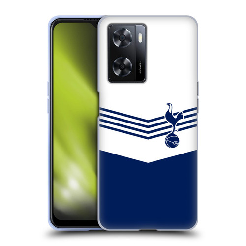 Tottenham Hotspur F.C. Badge 1978 Stripes Soft Gel Case for OPPO A57s