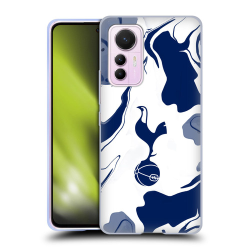 Tottenham Hotspur F.C. Badge Blue And White Marble Soft Gel Case for Xiaomi 12 Lite