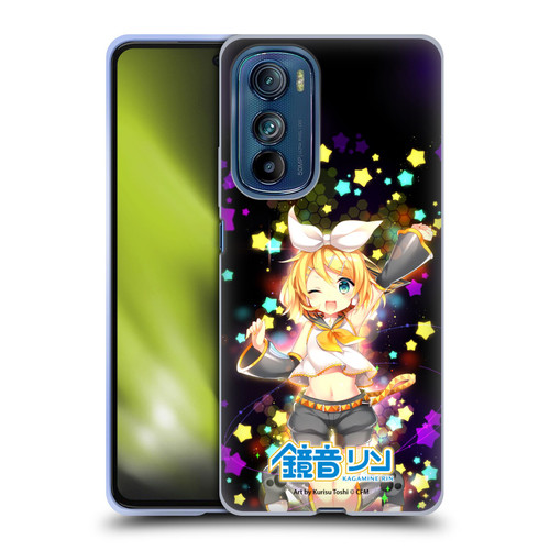 Hatsune Miku Characters Kagamine Rin Soft Gel Case for Motorola Edge 30