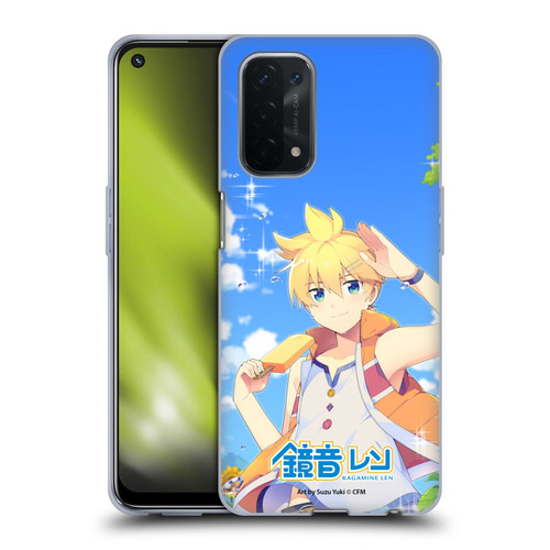 Hatsune Miku Characters Kagamine Len Soft Gel Case for OPPO A54 5G