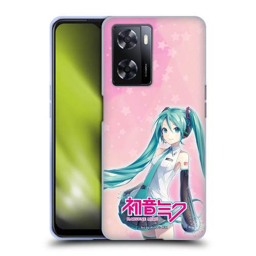 Hatsune Miku Graphics Star Soft Gel Case for OPPO A57s
