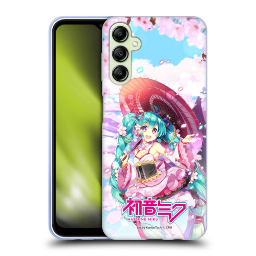 Hatsune Miku Graphics Sakura Soft Gel Case for Samsung Galaxy A14 5G