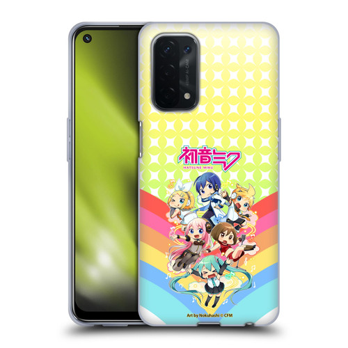 Hatsune Miku Virtual Singers Rainbow Soft Gel Case for OPPO A54 5G
