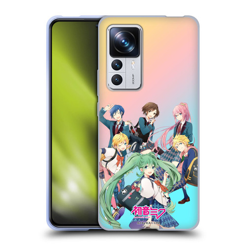 Hatsune Miku Virtual Singers High School Soft Gel Case for Xiaomi 12T Pro