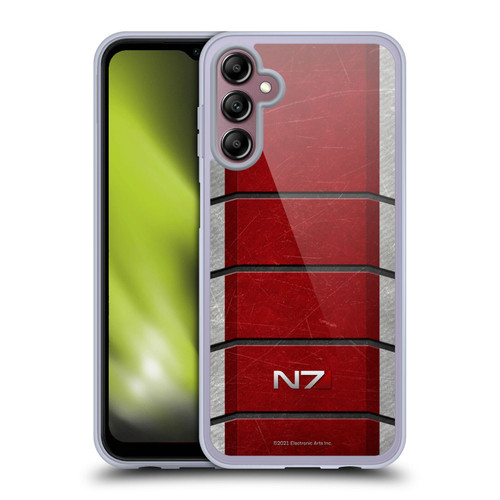 EA Bioware Mass Effect Graphics N7 Logo Armor Soft Gel Case for Samsung Galaxy A14 5G