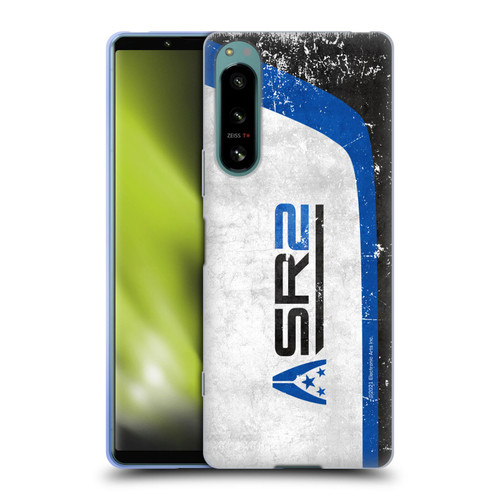 EA Bioware Mass Effect 3 Badges And Logos SR2 Normandy Soft Gel Case for Sony Xperia 5 IV