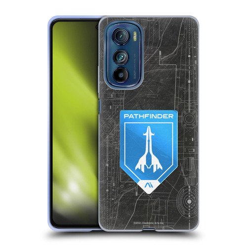 EA Bioware Mass Effect Andromeda Graphics Pathfinder Badge Soft Gel Case for Motorola Edge 30
