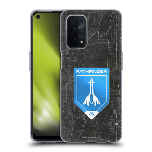 EA Bioware Mass Effect Andromeda Graphics Pathfinder Badge Soft Gel Case for OPPO A54 5G