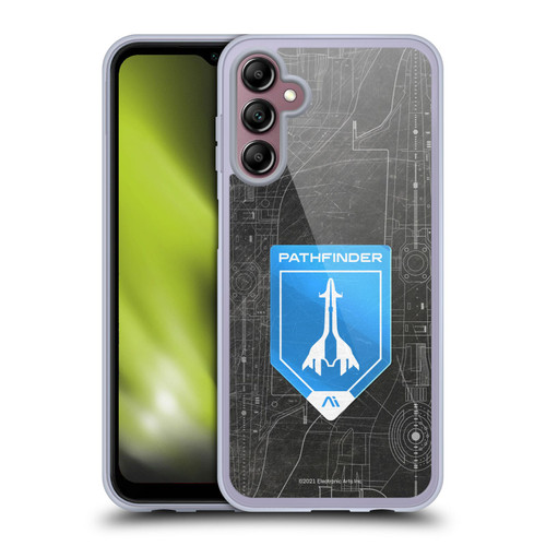 EA Bioware Mass Effect Andromeda Graphics Pathfinder Badge Soft Gel Case for Samsung Galaxy A14 5G